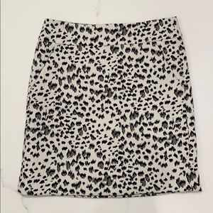 LOFT leopard print skirt 🐆